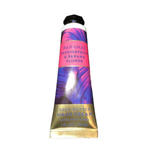 Bath & Body Works Bahamas Passionfruit Banana Flower Shea Hand Cream Lotion New